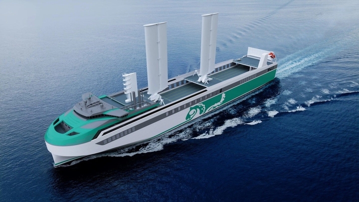 Wallenius Marine представила инновационный концепт RoRo-судна Sleipner