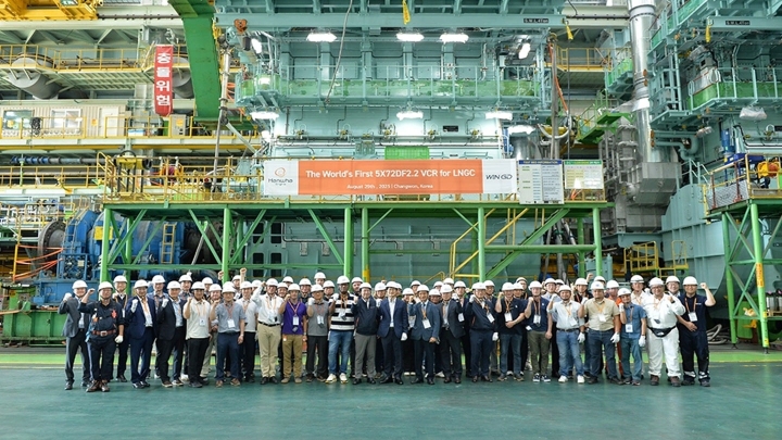 Hanwha Engine: новый двигатель для СПГ-танкеров снизит выбросы метана до 50%