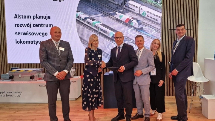 Alstom и DB Cargo Polska создадут новый сервисный центр для локомотивов в Польше
