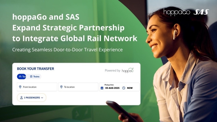 SAS интегрировала сервис hoppaGo для бронирования ж/д билетов в 70 странах