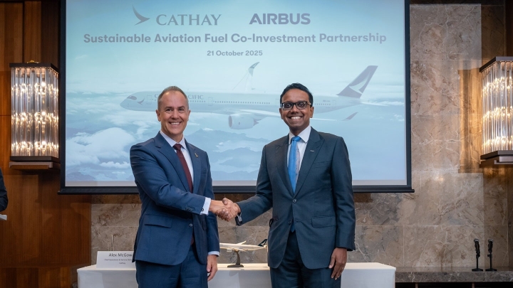 Airbus и Cathay Group инвестируют $70 млн в развитие экологичного авиатоплива