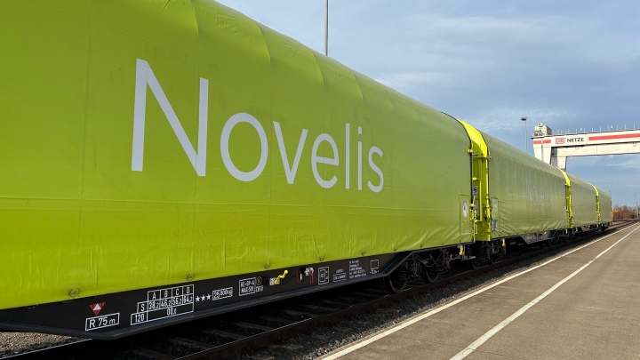 Novelis: 220 новых вагонов для европейской ж/д логистики и сокращения выбросов